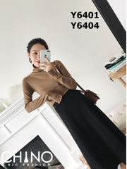 Y6401 Turtle neck tee