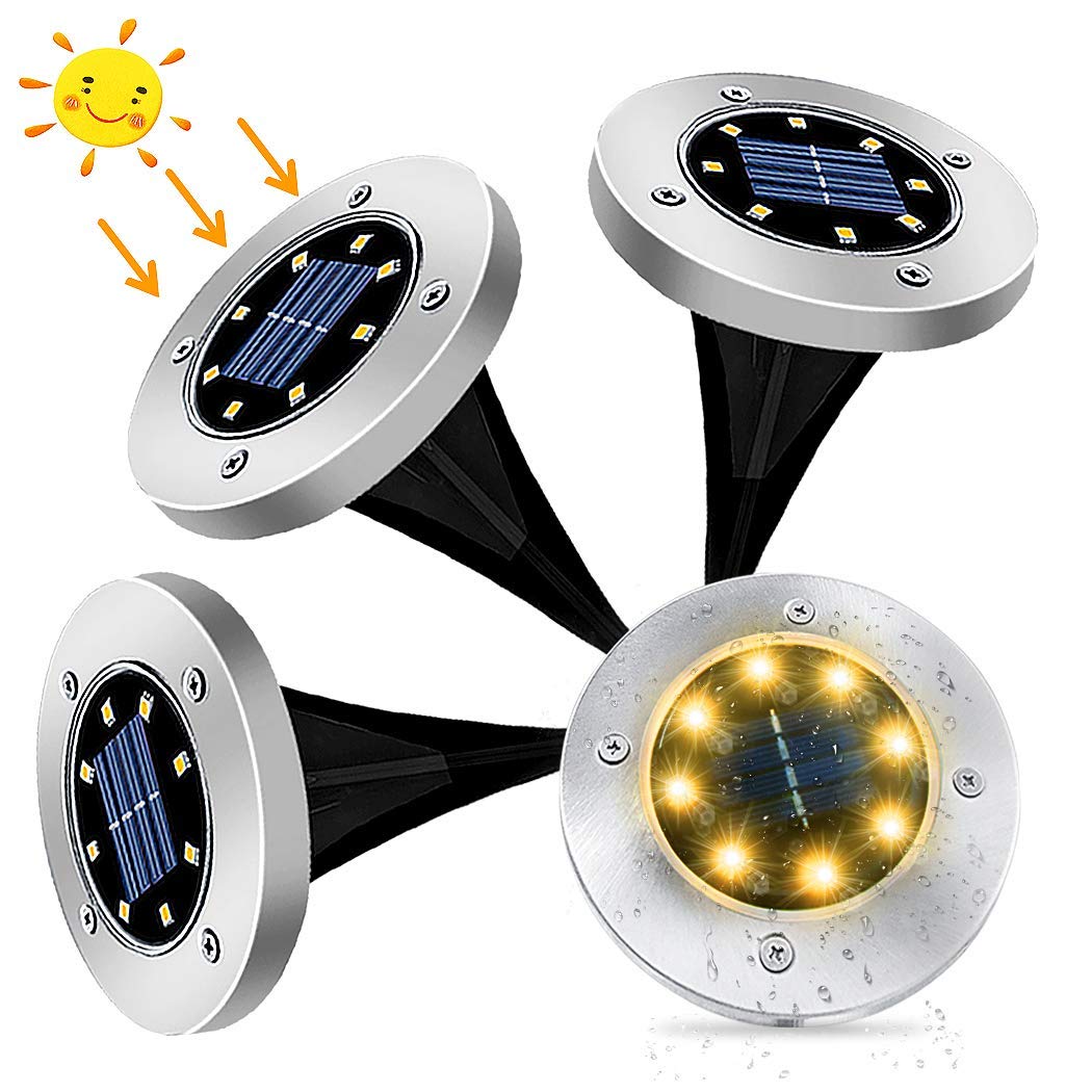 tysonir solar ground lights