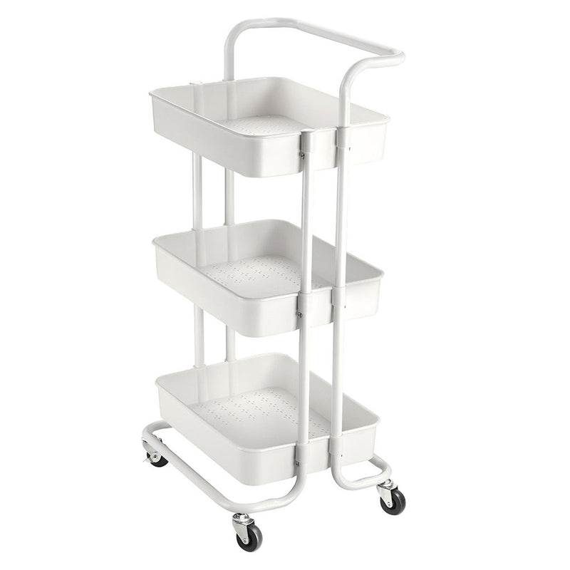 Aquaterior 3-Tier Utility Cart Storage Trolley – Outlet