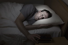 Man Unable to Sleep