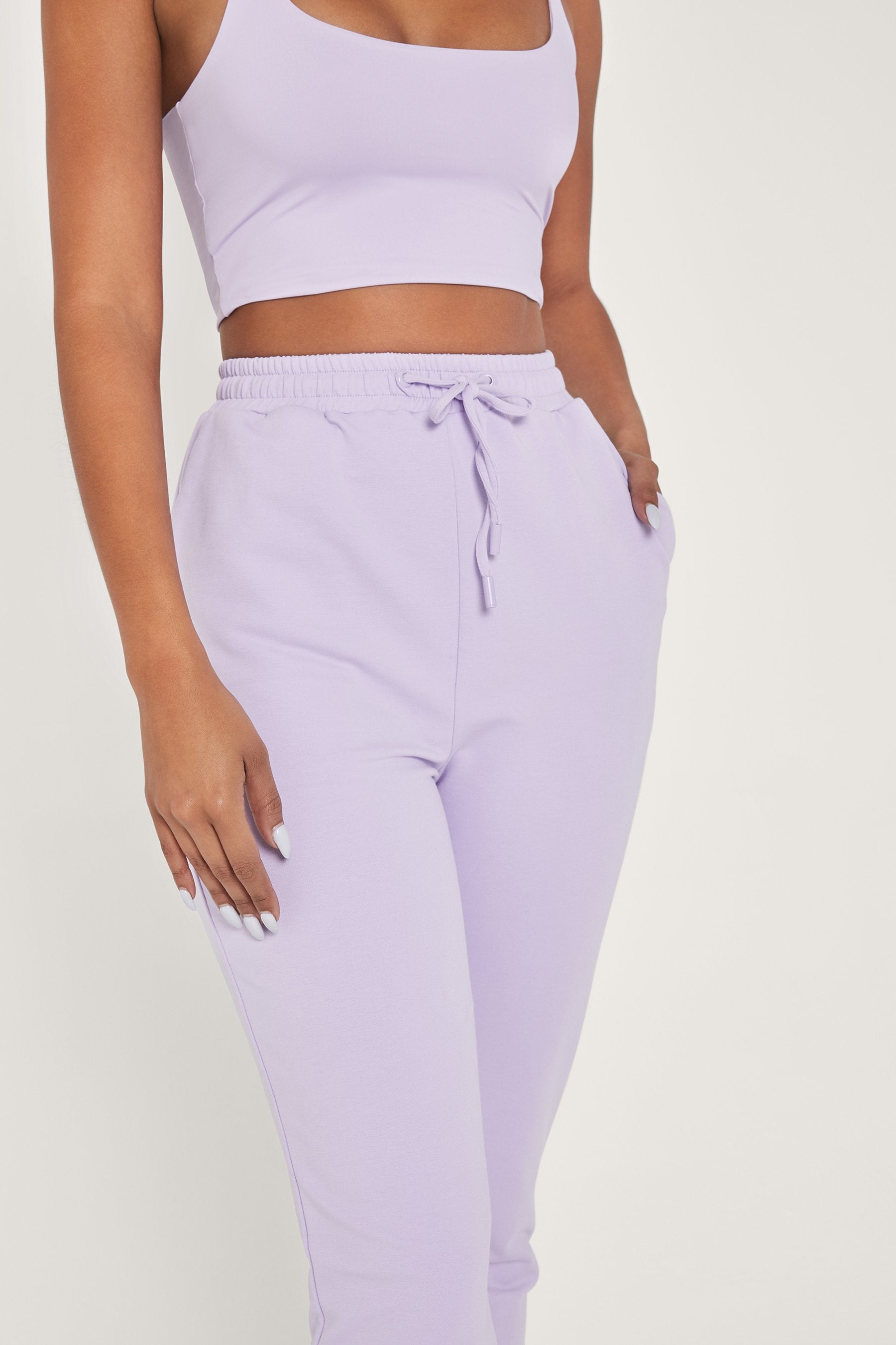 lilac joggers