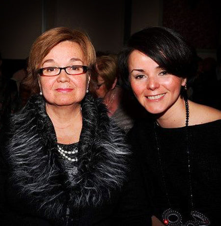 Ale Walsh with her mother