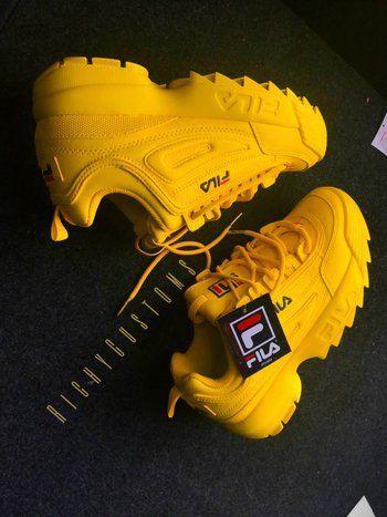 Adibon FILA Disruptor 2 Men's Yellow 