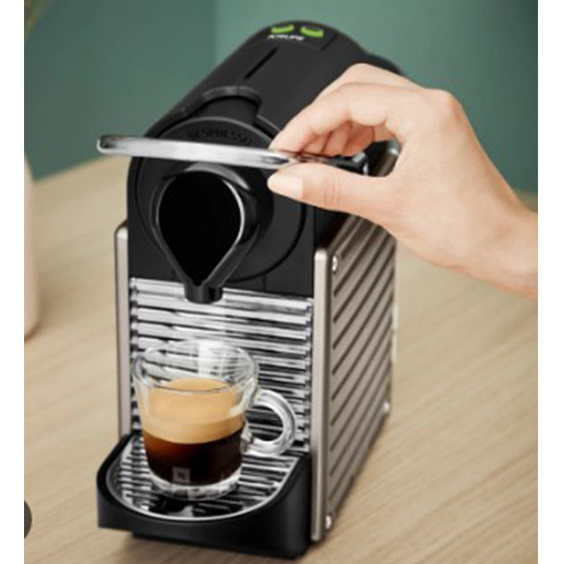 Nespresso Pixie Coffee Machine Titanium US Version Nespresso Pixie Coffee Machine Titanium US Version