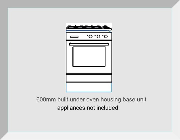 Built Under Oven / Microwave Housing Porto Lissa Oak