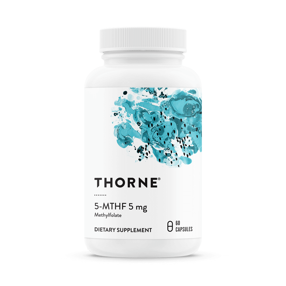 Emotie schakelaar dubbellaag 5-MTHF Active Folate Supplementation by Thorne Research | Healthy Beings  Solutions