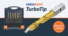 Speed is of the essence with the HMT Versadrive TurboTip Speed is of the essence with the HMT Versadrive TurboTip