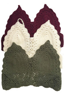 crochet bra top