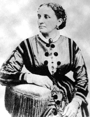 Elizabeth Hobbs Keckley - the black desginer who made Mary Todd Lincoln's dress to Lincoln's second inauguration 