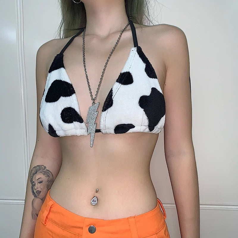 Cow Print Bralette – DDLGVerse