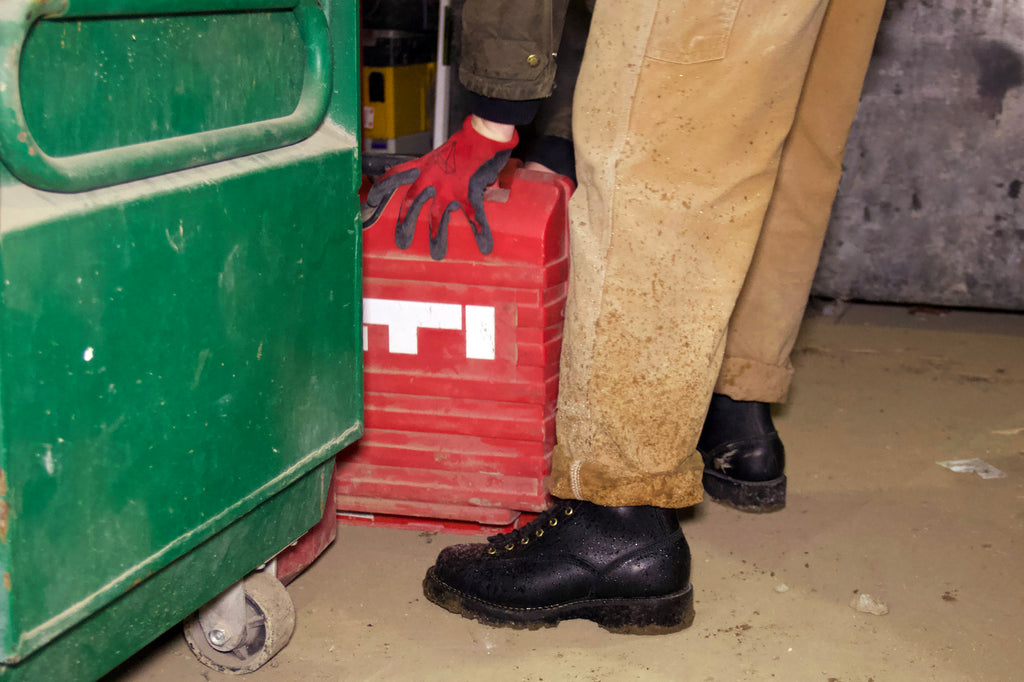 Viberg Rigger lace-to-toe boot