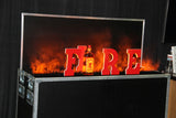 Fire Trade Show Booth Effect