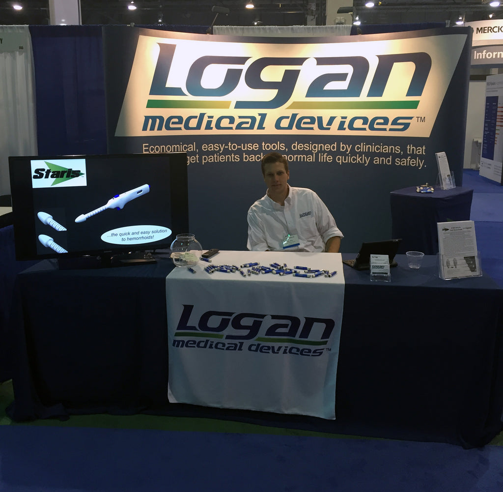 Logan Medical Hop Up Trade Show Display