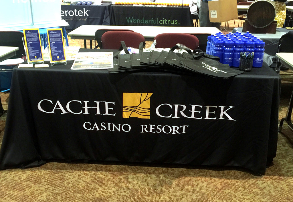 Custom Logo Table Cover - Cache Creek