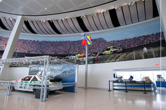 Matrix Display in NASCAR Museum Lobby