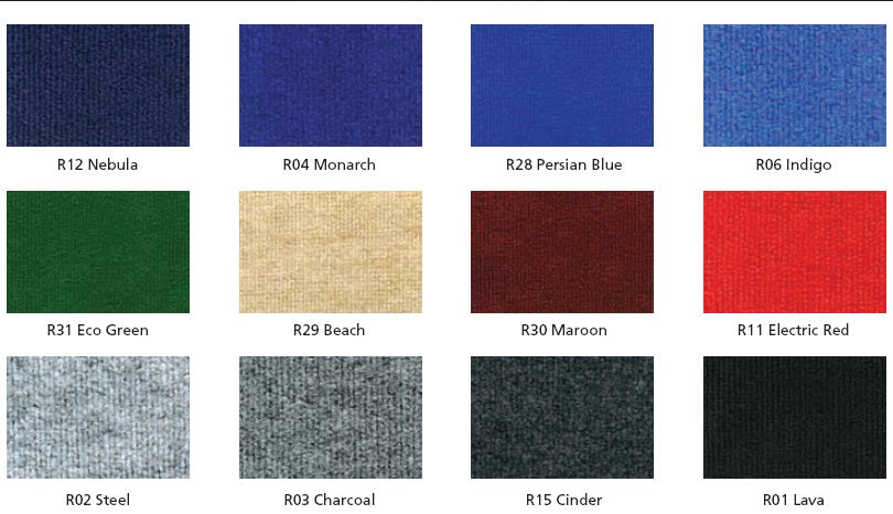 Fabric Panel Color Options