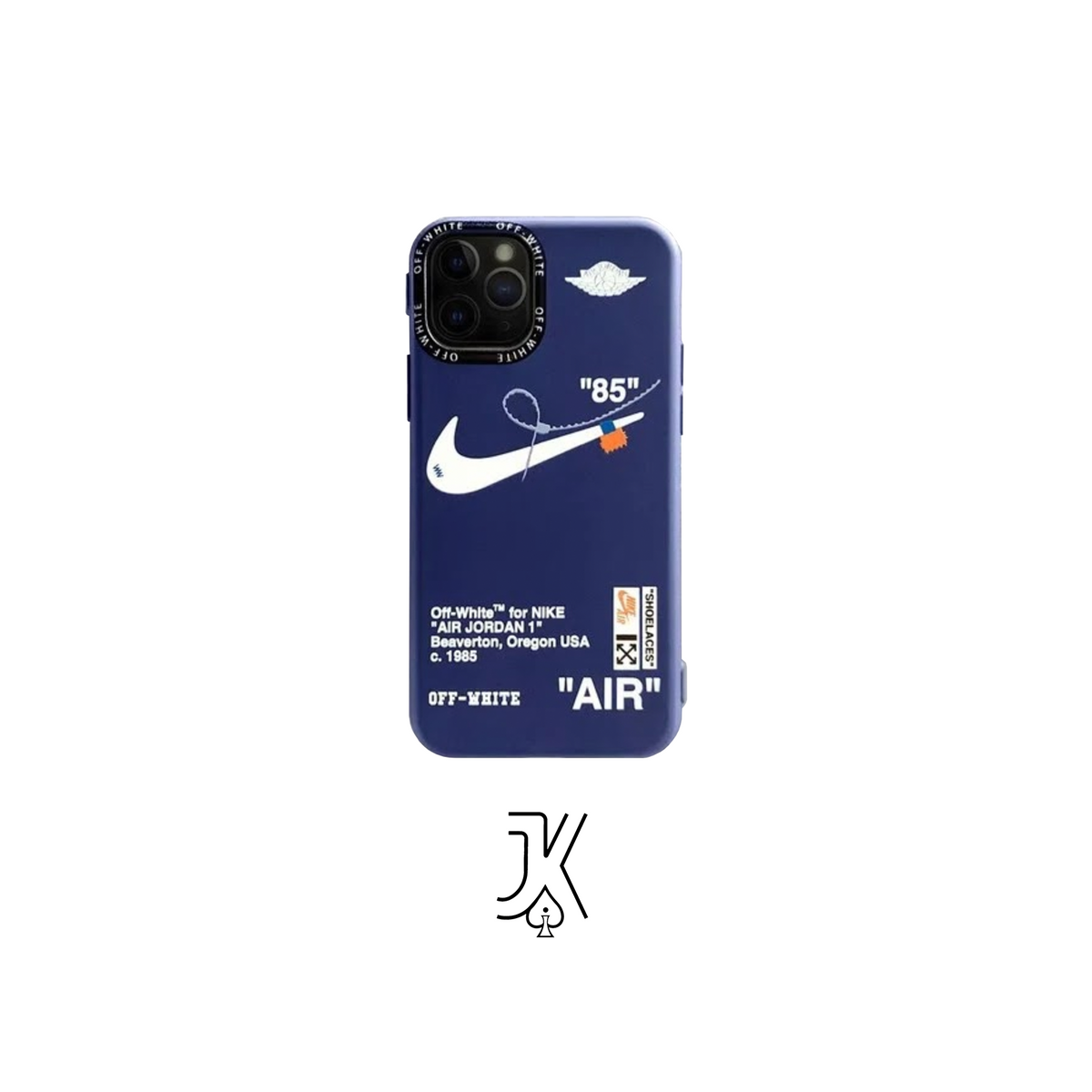 Nike x OFFWHITE Phone Case (Blue 