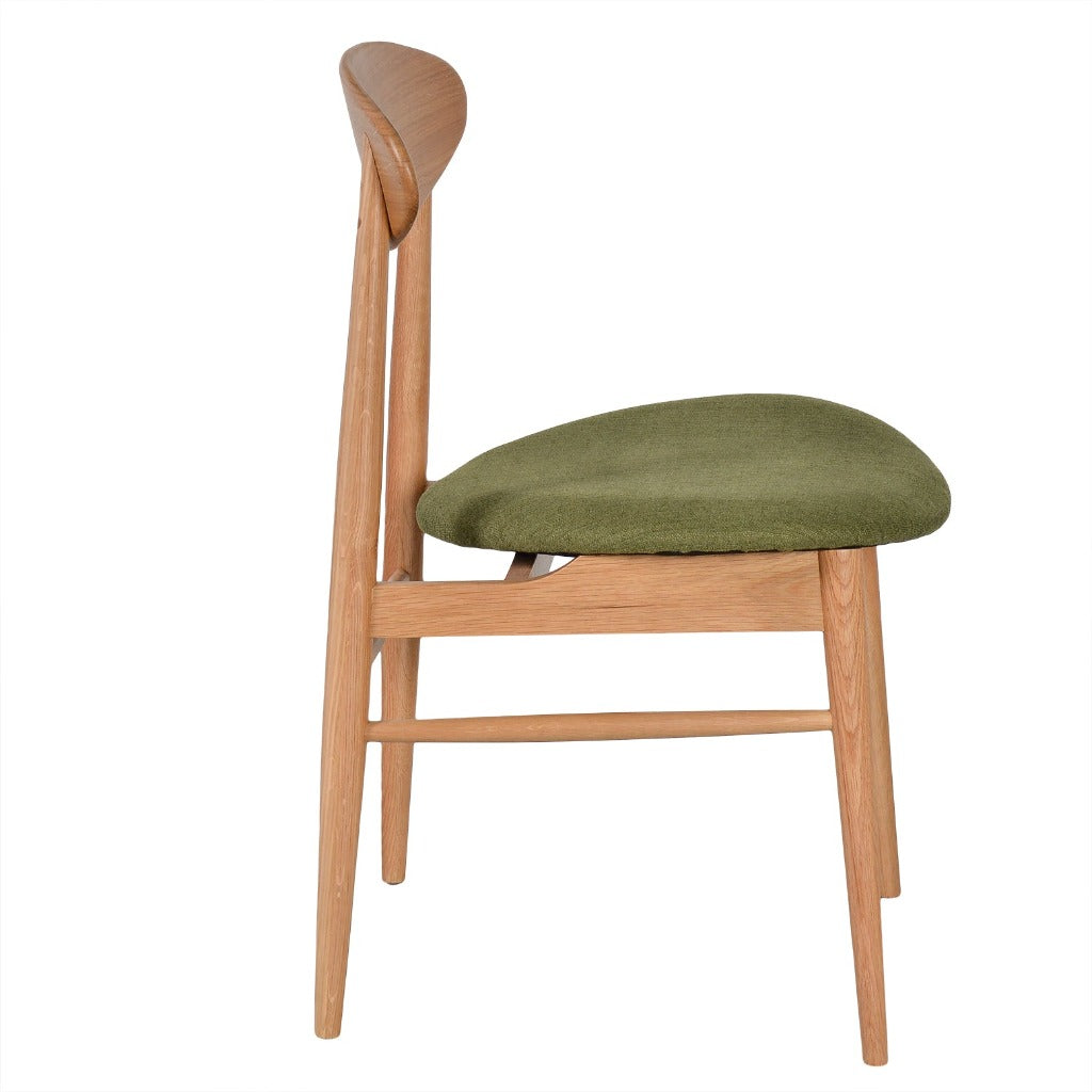 wood dining chairs with padded seats