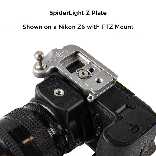 Spider Camera Holster SPIDERLIGHT Z PLATE