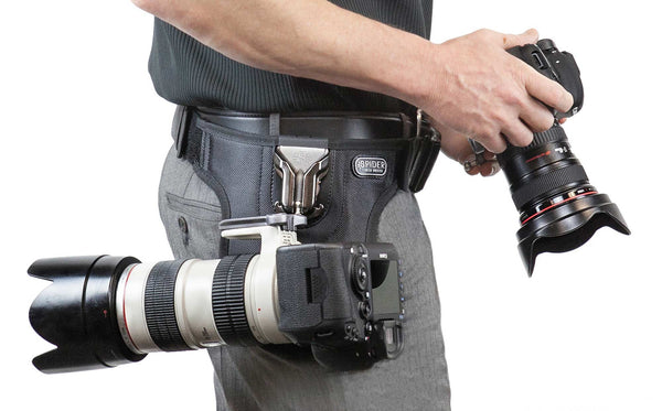 暖色系 SPIDERCAMERAHOLSTER SpiderPRO DCS V2 2台用