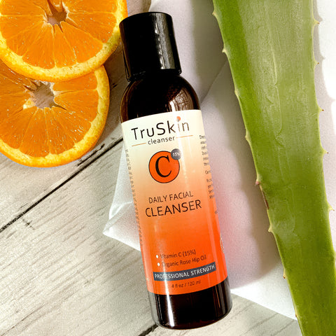 truskin vitamin c daily facial cleanser