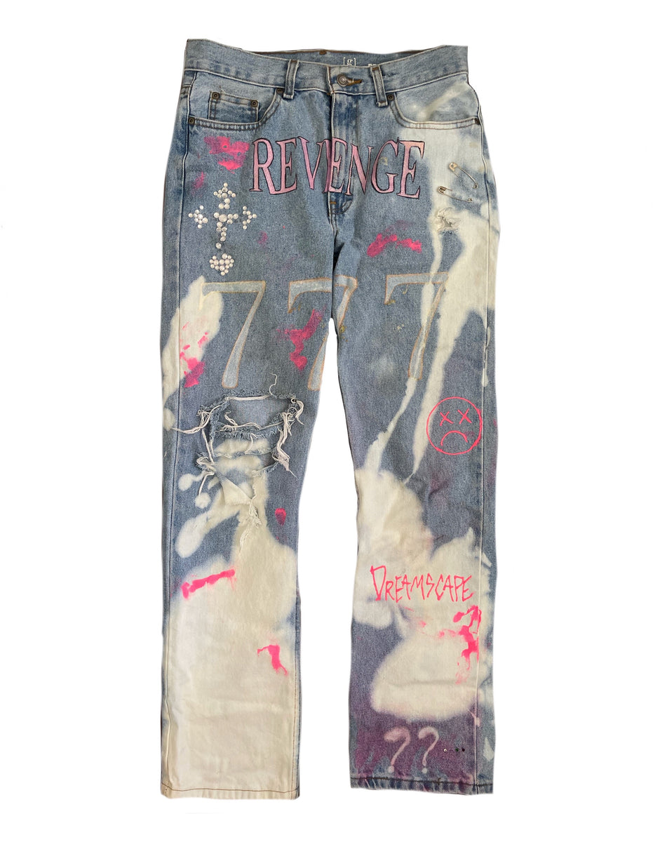 revenge gallery denim pants - デニム