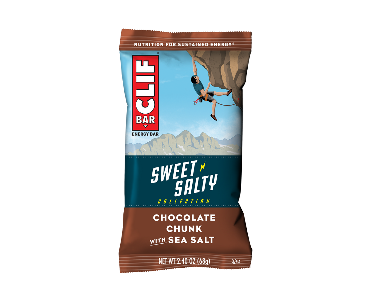piano gas Uitbreiding Sweet & Salty: Chocolate Chunk with Sea Salt | CLIF BAR® Energy Bar – Clif  Bar