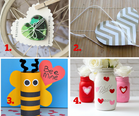Recycled Valentine's Day Crafts - Oompa Toys Blog