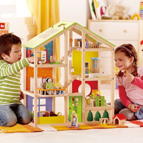 Hape All Season Wooden Dollhouse