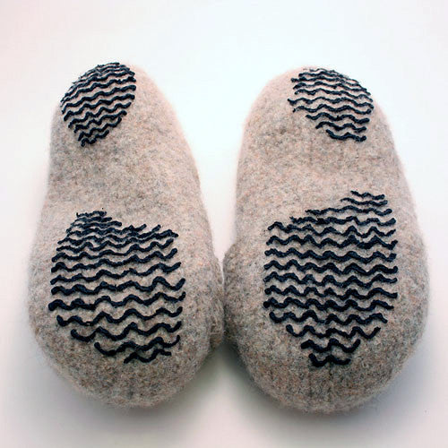 Felted Slippers Knitting Pattern French Press Knits