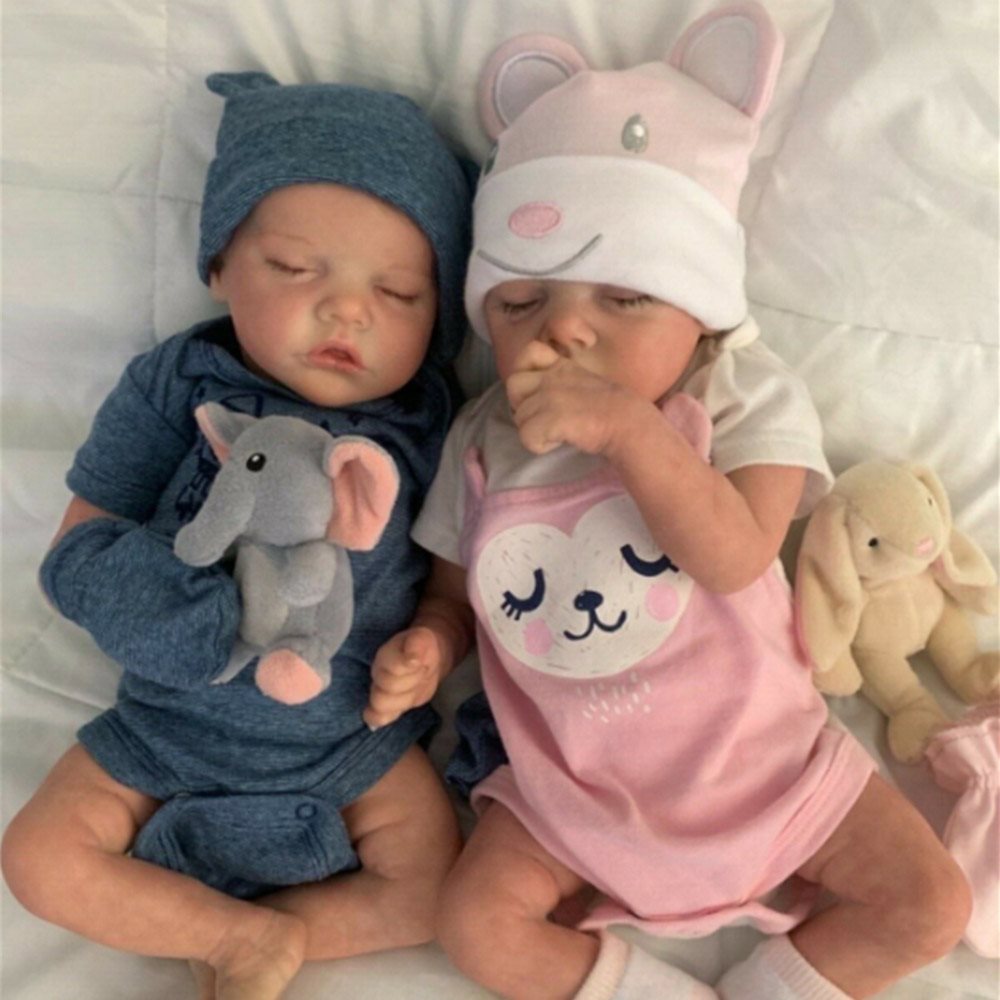 realistic baby dolls twins