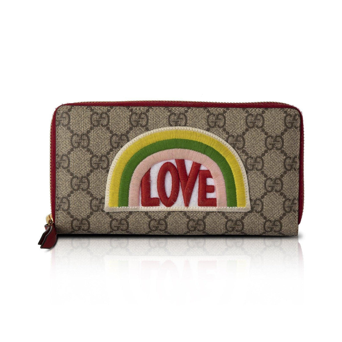 gucci rainbow card holder