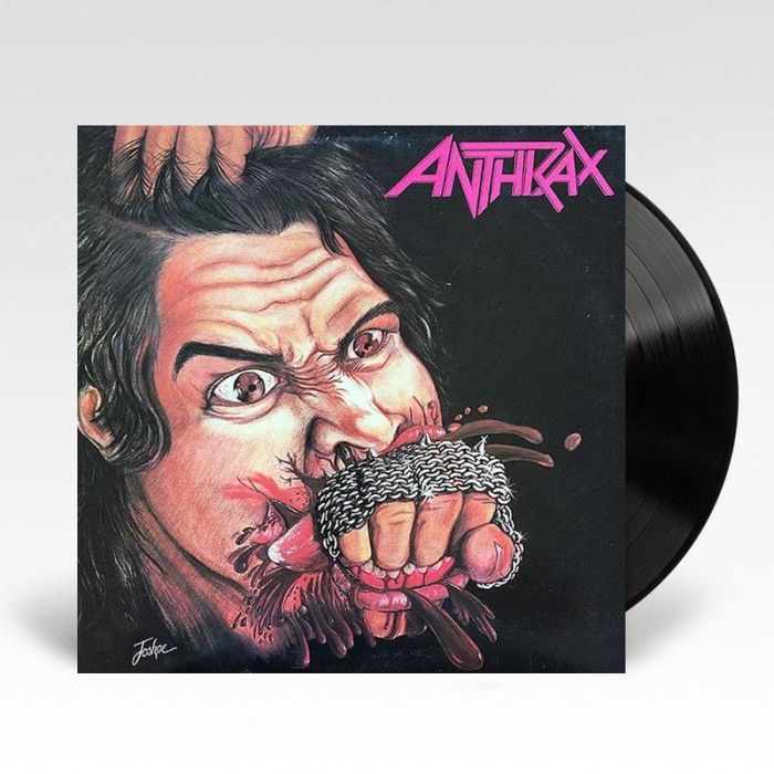 Anthrax - Fistful Of Metal (2021 Red/Black Splatter Vinyl gatefold