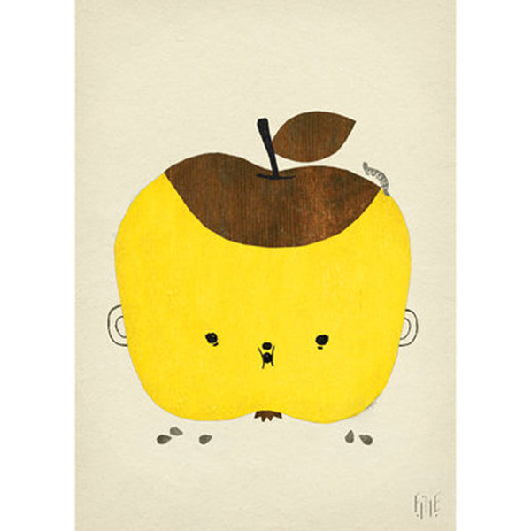 FINE LITTLE DAY APPLE PAPPLE POSTER Billie & Axel, Montreal, Canada