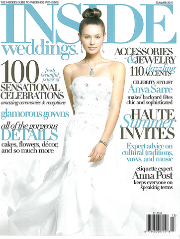 Inside Weddings Magazine The Feathered Head Bridal Wedding Feature