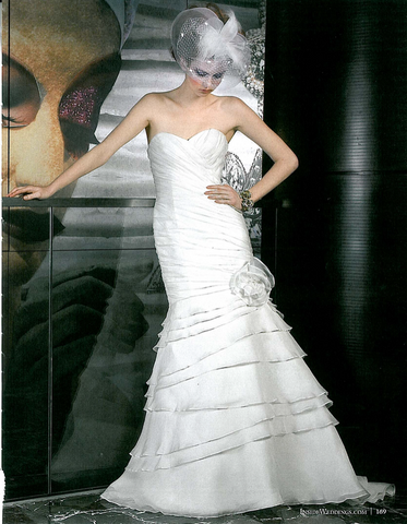 Inside Weddings Magazine The Feathered Head Bridal Wedding Feature