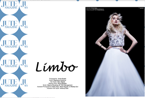 Jute Magazine "Limbo" Fashion Webitorial The Feathered Head