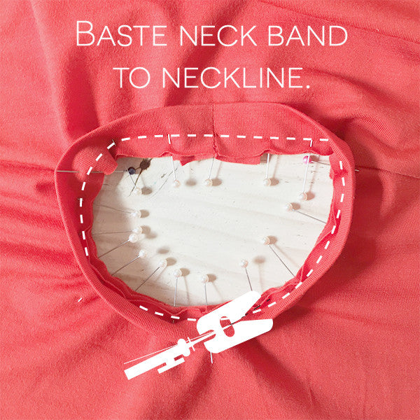 Knit Neck Band Tutorial - Pattern Fantastique 