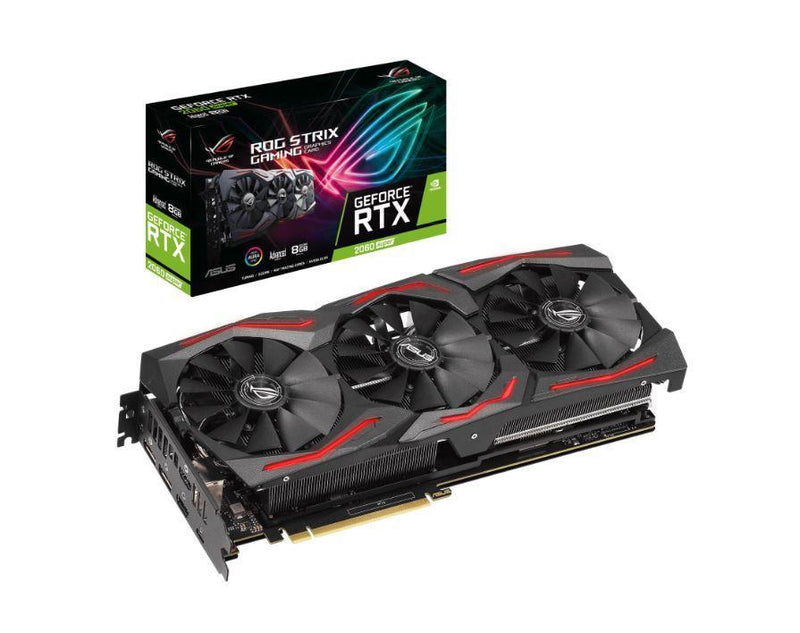 ASUS NVIDIA ROG Strix GeForce RTX 2060 SUPER Advanced edition 8GB GDDR6 with powerful cooling for higher refresh rates and a super performance boost