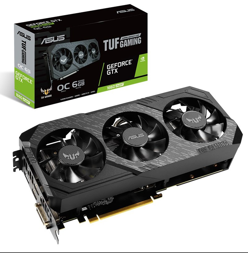 ASUS NVIDIA TUF Gaming X3 GeForce GTX 1660 SUPER 6GB GDDR6 rocks high refresh rates for an FPS advantage