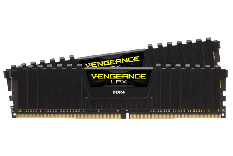 CORSAIR Vengeance LPX 32GB (2x16GB) DDR4 DRAM DIMM 3200MHz Unbuffered 16-18-18-36 Black Heat spreader 1.35V XMP 2.0
