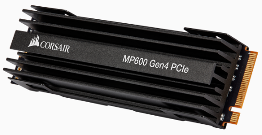 Force MP600 series Gen4 NVMe PCIe M.2 SSD 1TB; Up to 4,950MB/s Sequential Read, Up to 4,250MB/s Sequential Write