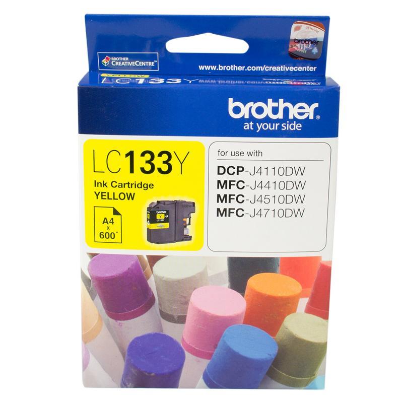 YELLOW INK CARTRIDGE TO SUIT DCP-J4110DW/MFC-J4410DW/J4510DW/J4710DW - UP TO 600 PAGES