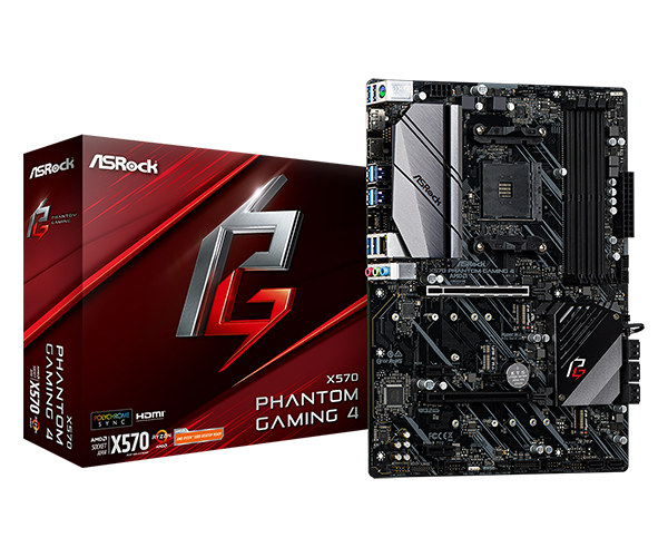 AMD X570; 128GB: Ryzen 2000 & 3000 Series; Storage: 8 SATA3, 1 Hyper M.2 (PCIe Gen4 x4 & SATA3), 1 Hyper M.2 (PCIe Gen4 x4); Audio: 7.1 CH HD Audio;