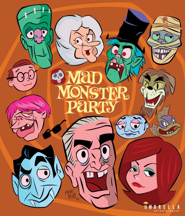 MAD MONSTER PARTY (REGION FREE IMPORT) BLURAY