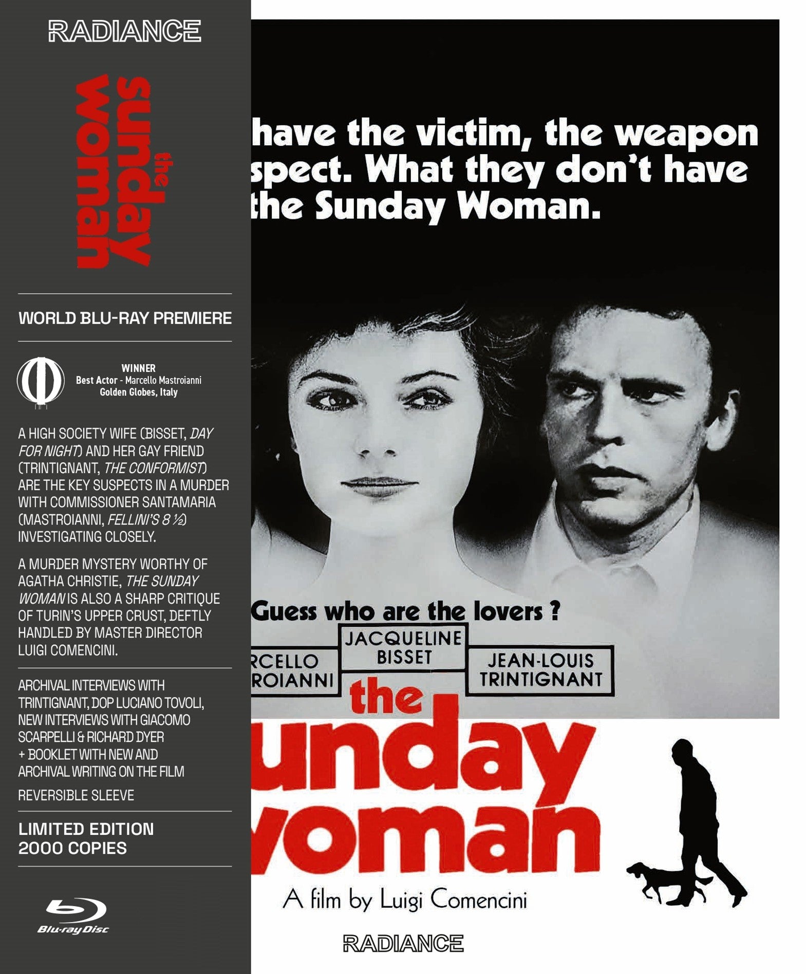 THE SUNDAY WOMAN (LIMITED EDITION) BLU-RAY [PRE-ORDER]