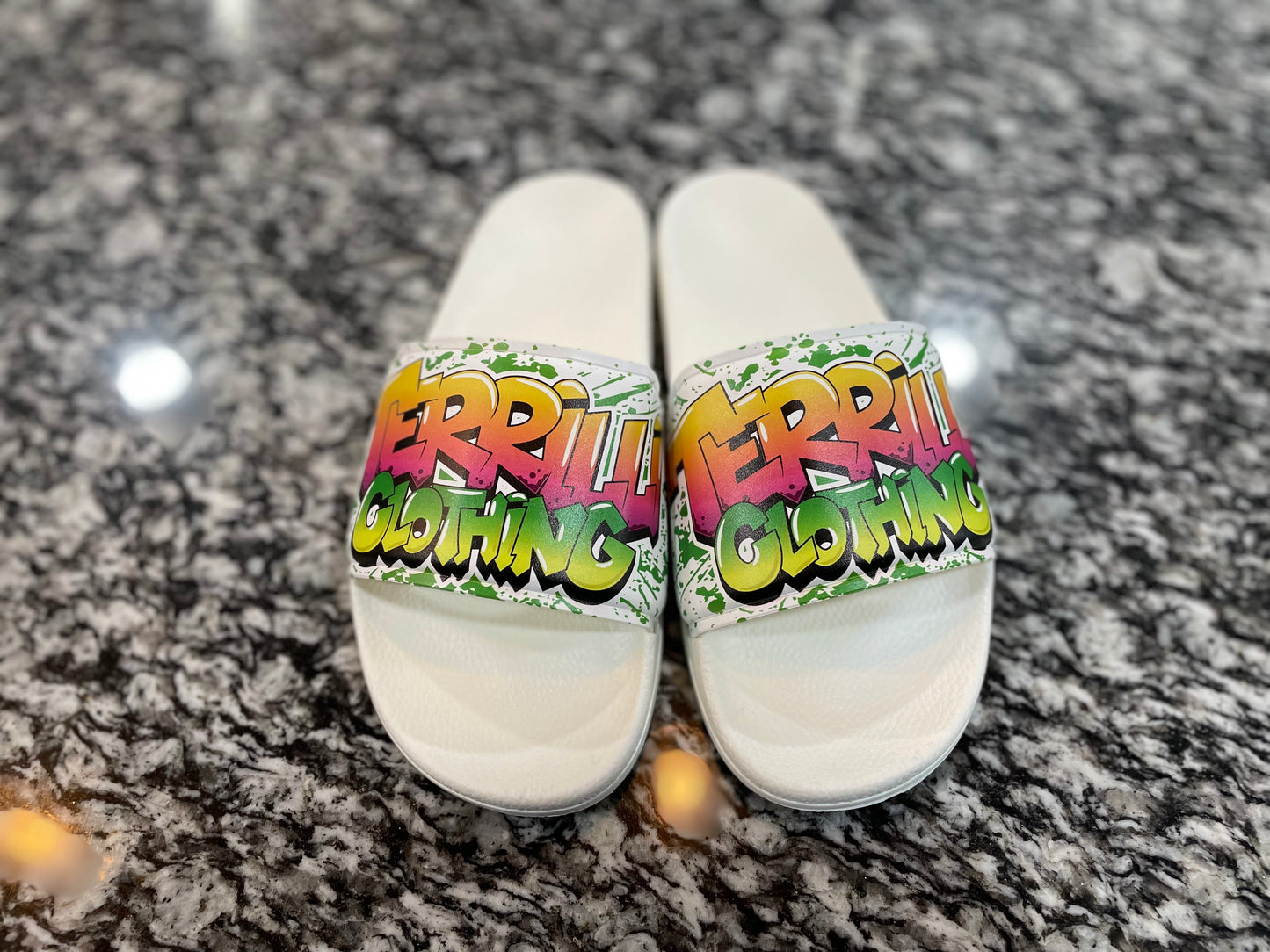 TERRILLI GRAFFITTI Men's Slide Sandal
