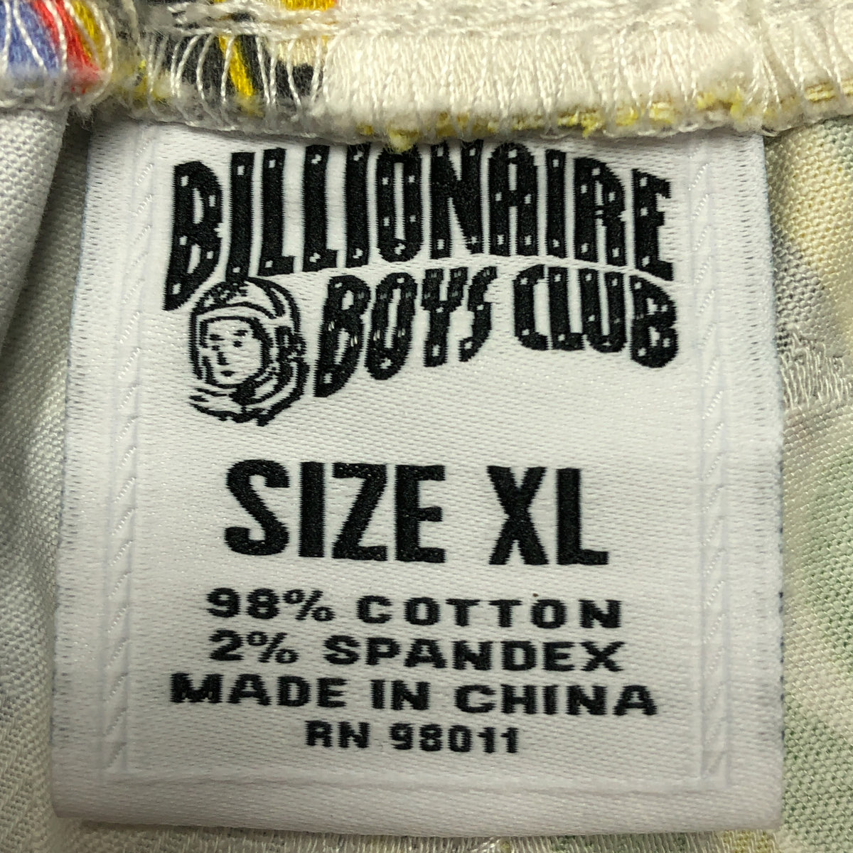 Billionaire Boys Club All Over Print White Shorts - Size XL – The