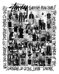 stussy 40th anniveresary collage