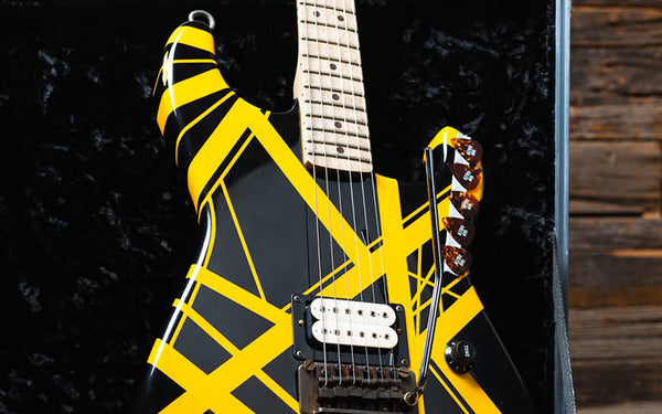 Featured image of post Evh Bumblebee Original It originally had a green headstock but was later changed